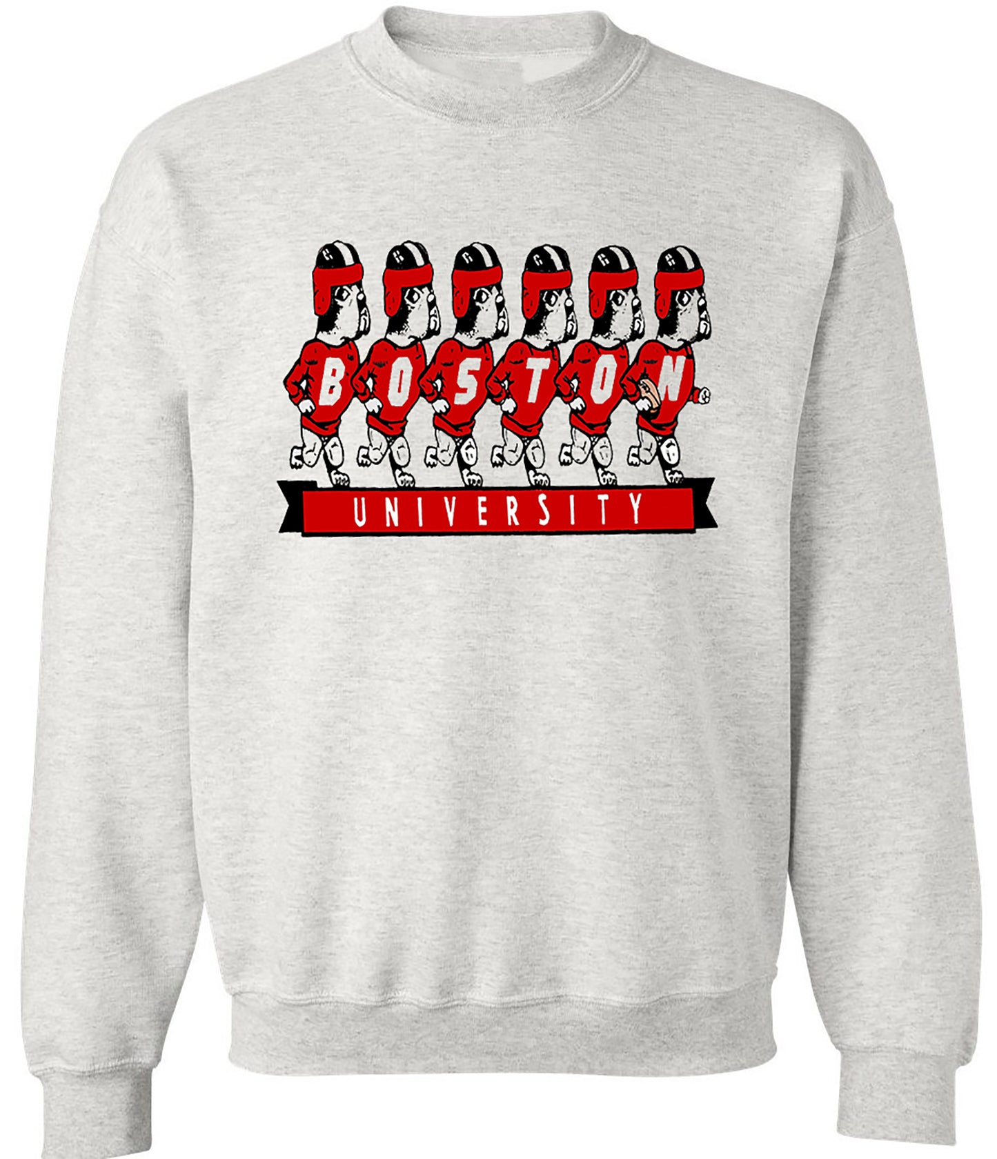 Vintage Boston University Booster Club Sweatshirts