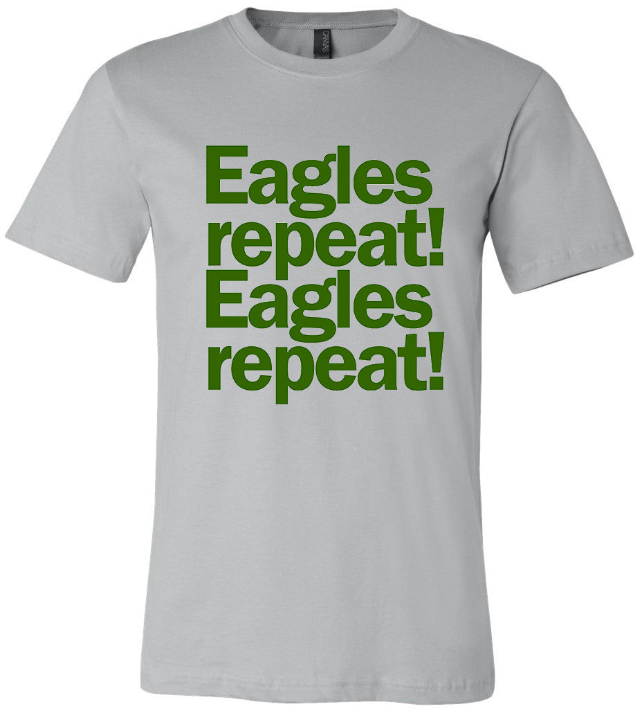 NEW! Eagles Repeat Repeat 2025-26 Tee