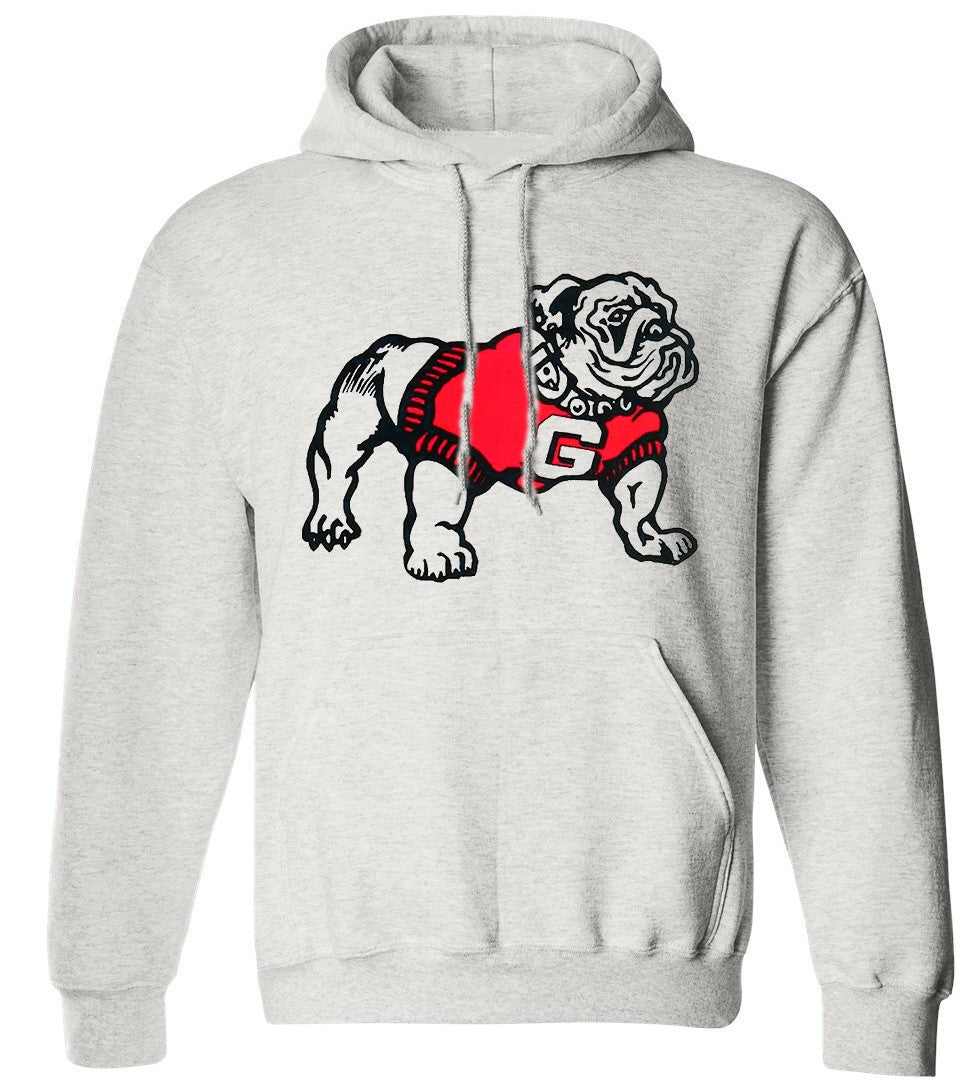 Vintage Georgia Bulldogs Booster Hoodie - noveltees.com