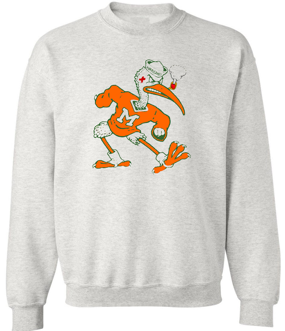 Vintage Miami 'Canes Booster Club Sweatshirts