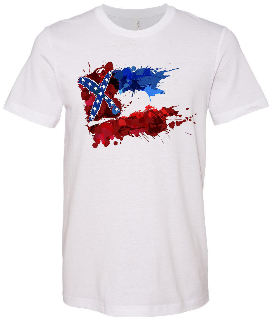 Mississippi Ole Glory Grunge Tee