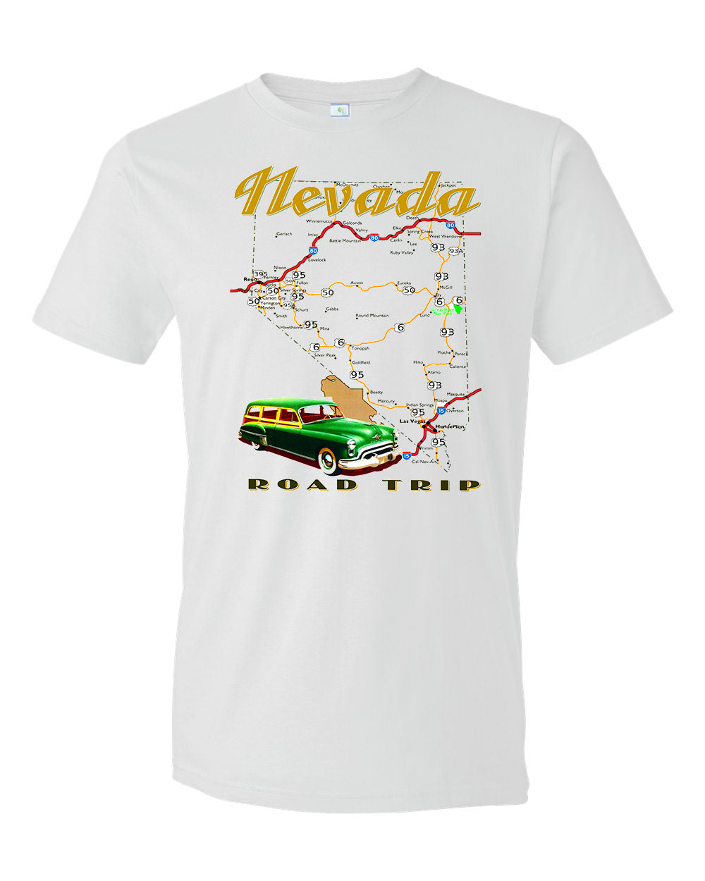 Vintage Nevada Road Trip Graphic Tee