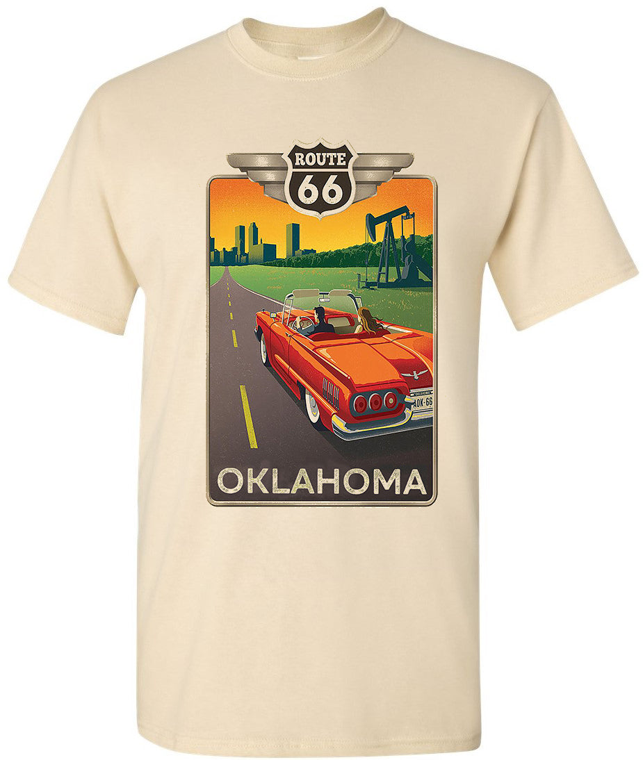 Oklahoma Route 66 Graphic Hometown Tee
