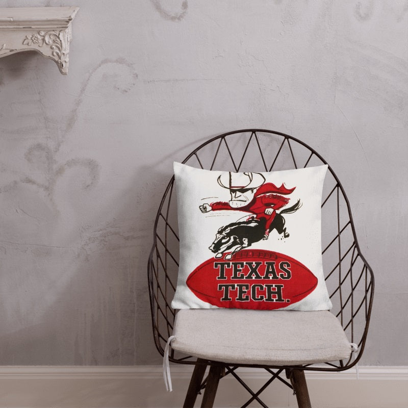 Texas Tech Booster Club Throw Pillow - noveltees.com