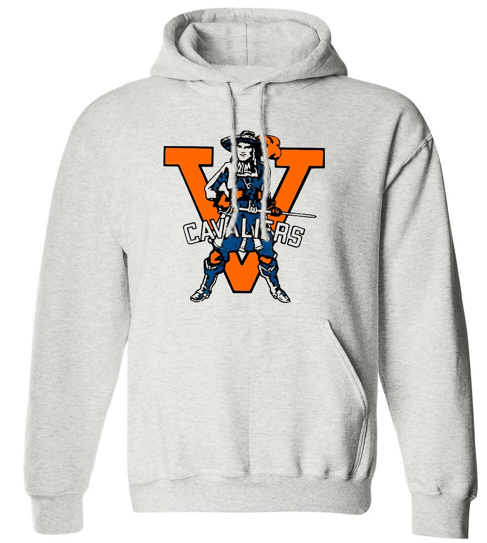 Vintage Virginia Cavs Booster Club Hoodie - noveltees.com