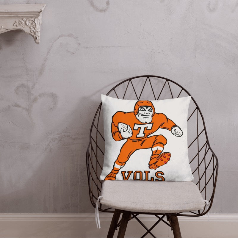 Tennessee Vols Retro Throw Pillow - noveltees.com