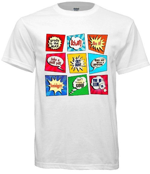 1980s Comic Bubbles Tee - noveltees.com