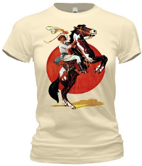 Vintage Cowgirl Tee - noveltees.com