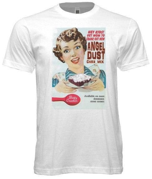 Retro Angel Dust Tee - noveltees.com