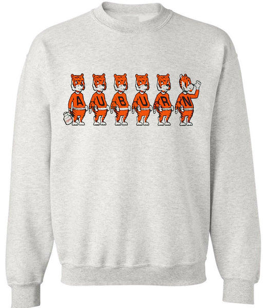 Vintage Auburn Tigers Booster Club Sweatshirt - noveltees.com