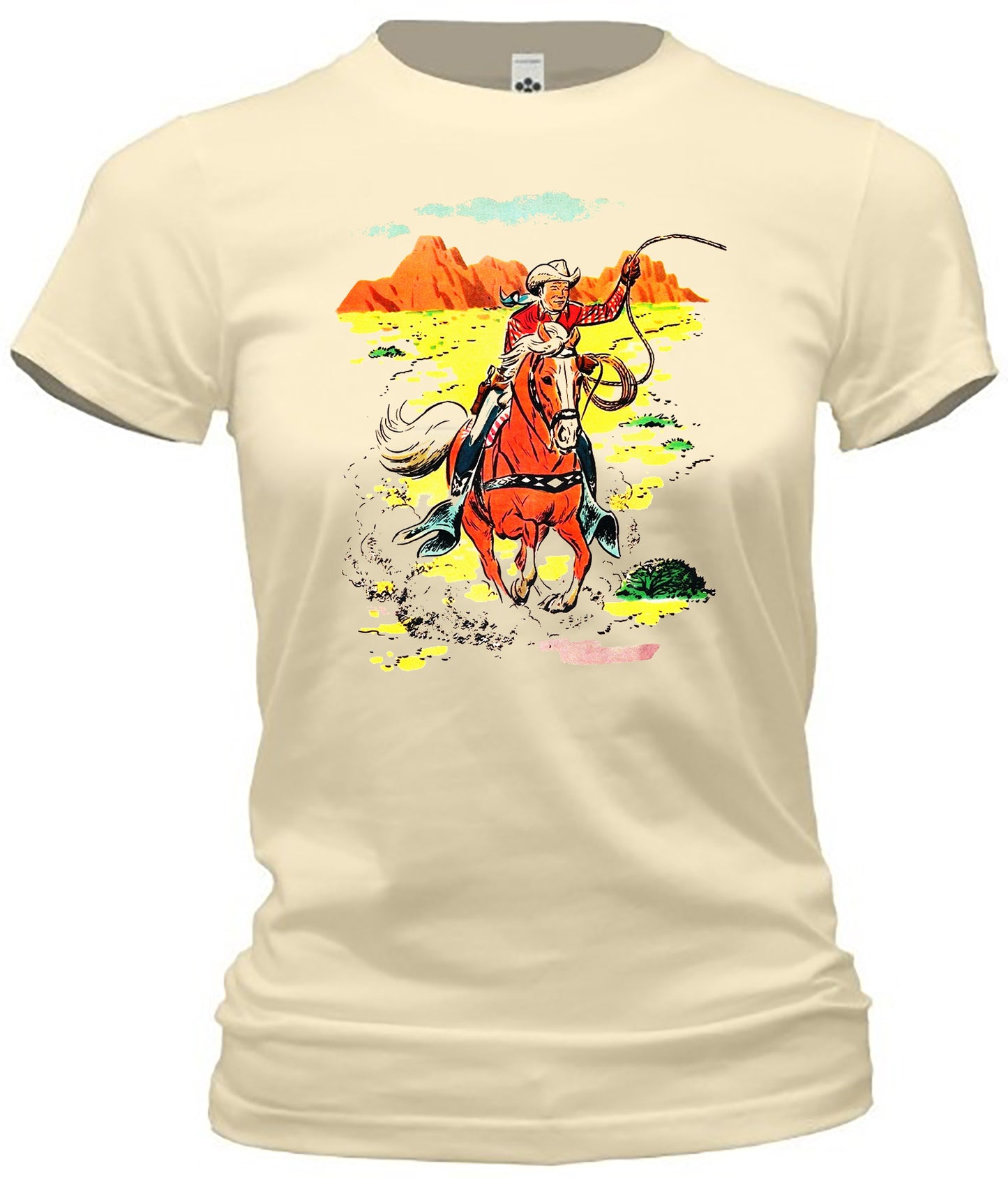 Vintage Cowboy Tee - noveltees.com