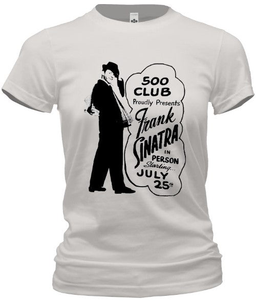 Vintage Frank Sinatra 500 Club Tee - noveltees.com