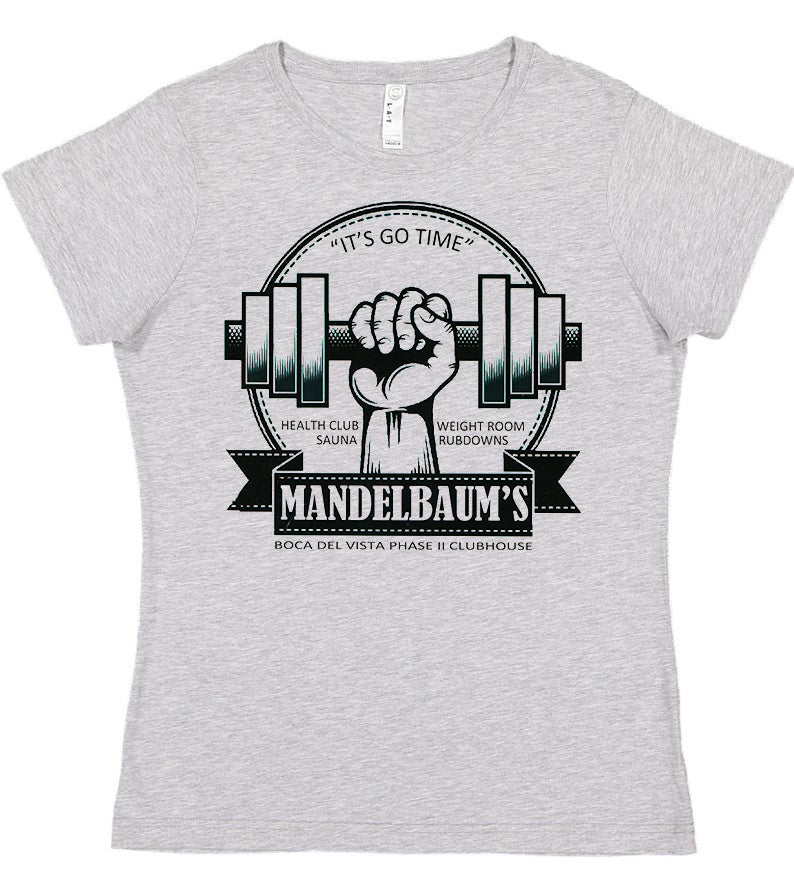 Mandlebaum's Gym Tee - noveltees.com