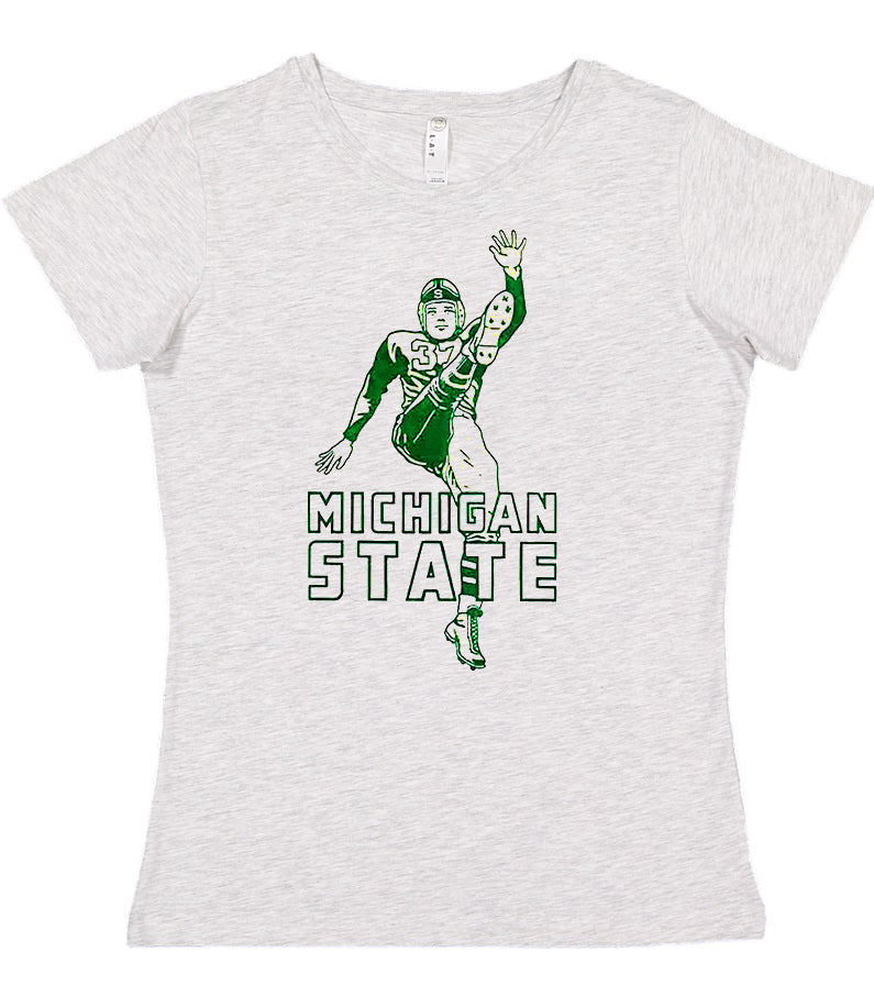 Vintage Michigan State Booster Club Tee - noveltees.com