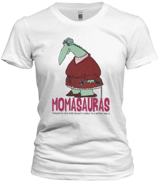 Momasaurus Tee - noveltees.com