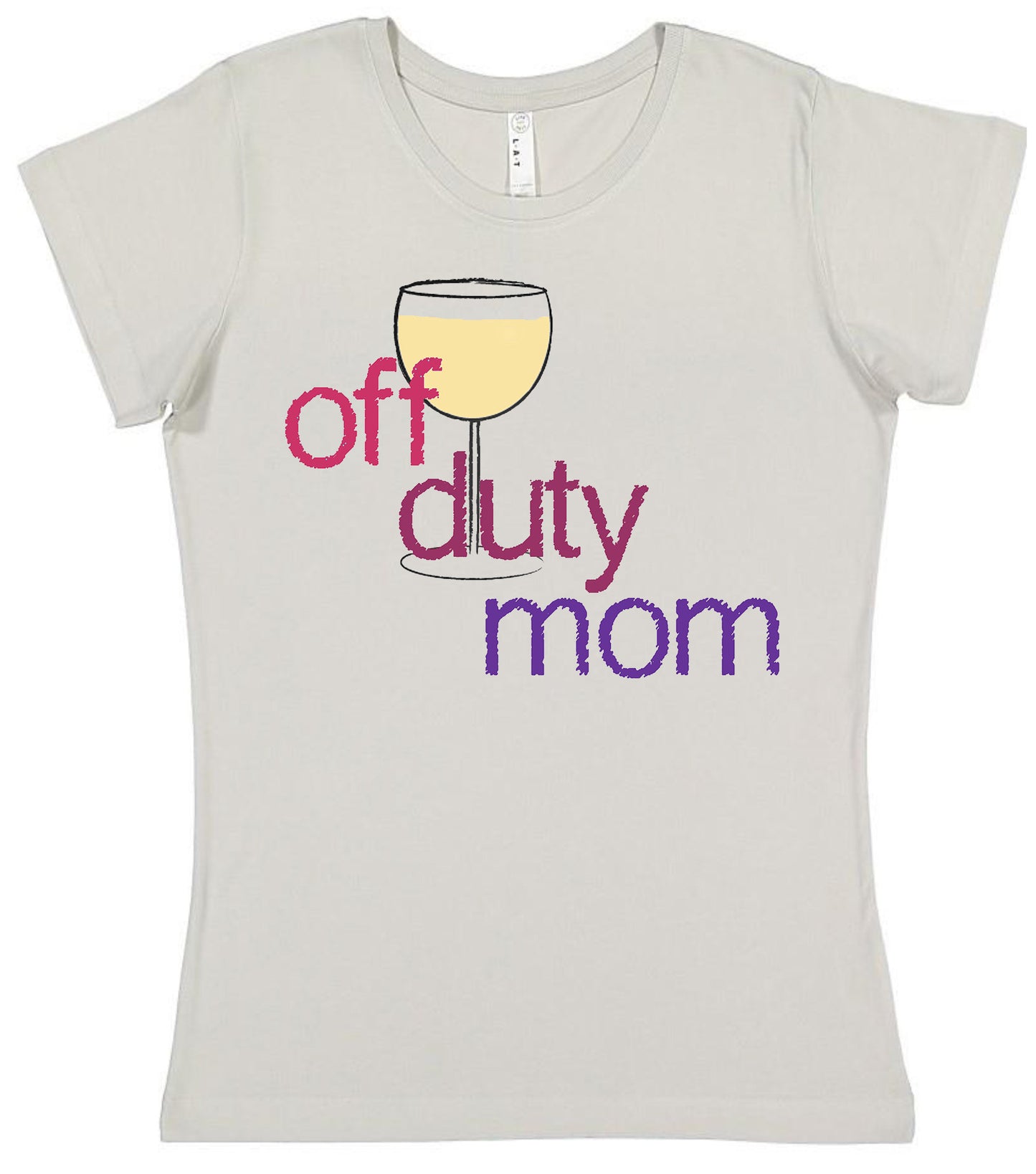 Off Duty Mom Tee - noveltees.com