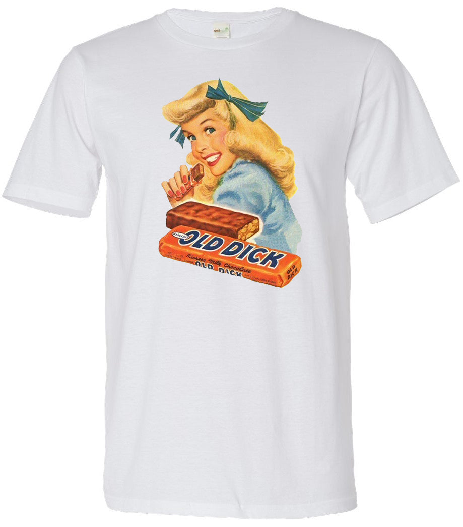 Vintage Old Dick Candy Tee - noveltees.com