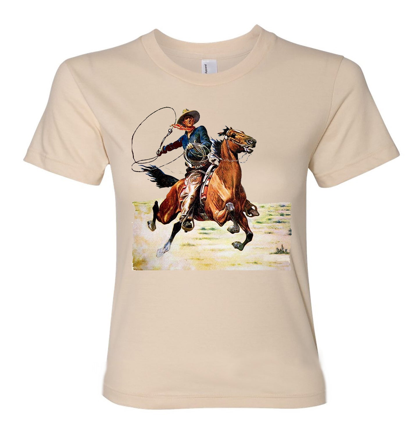 Vintage Cowboy Round Up Tee - noveltees.com