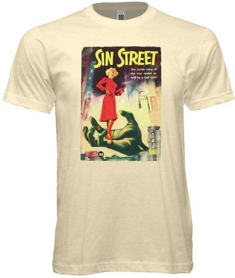 Vintage Sin Street Tee - noveltees.com