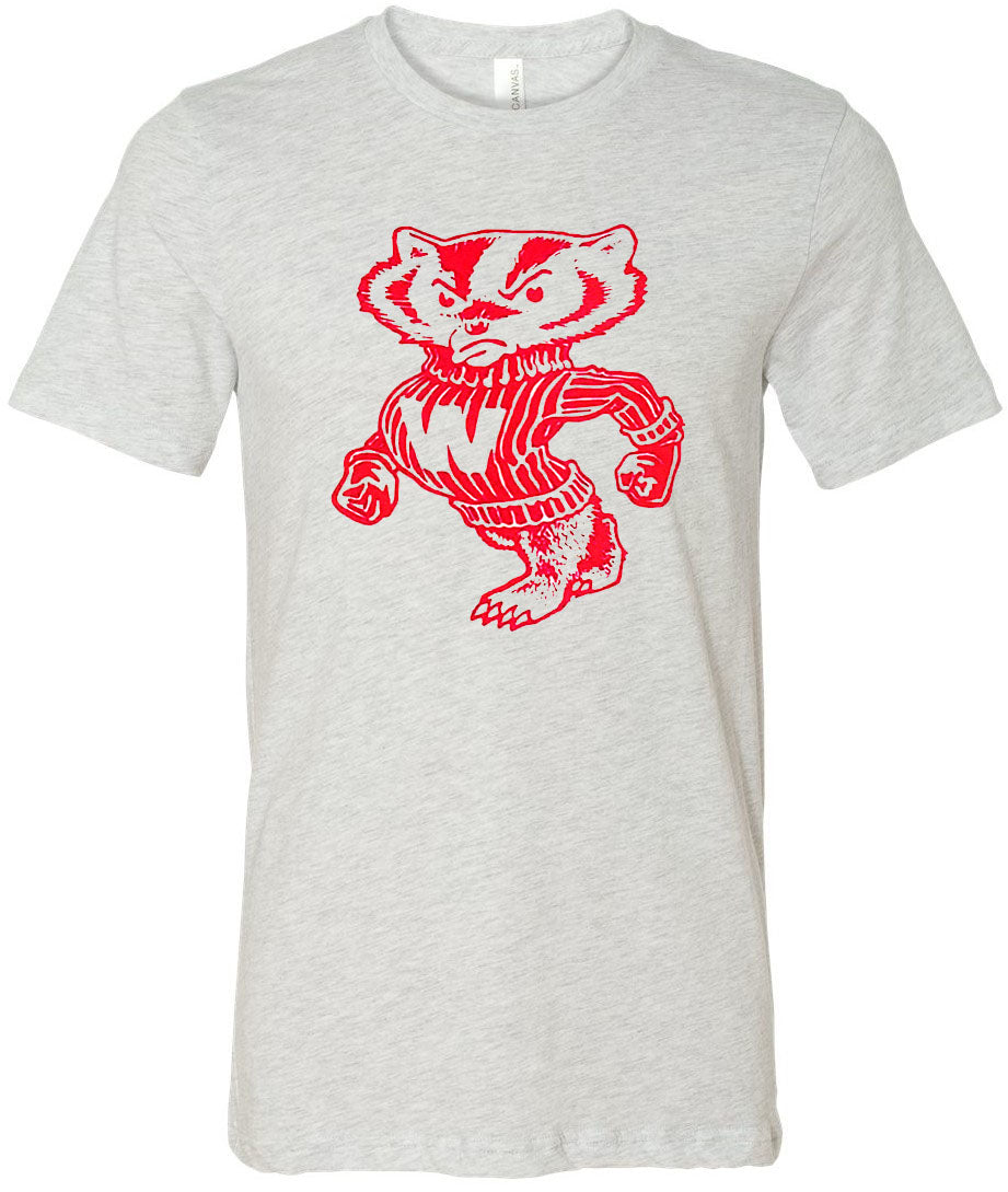 Vintage Wisconsin Badgers Booster Club Tee - noveltees.com