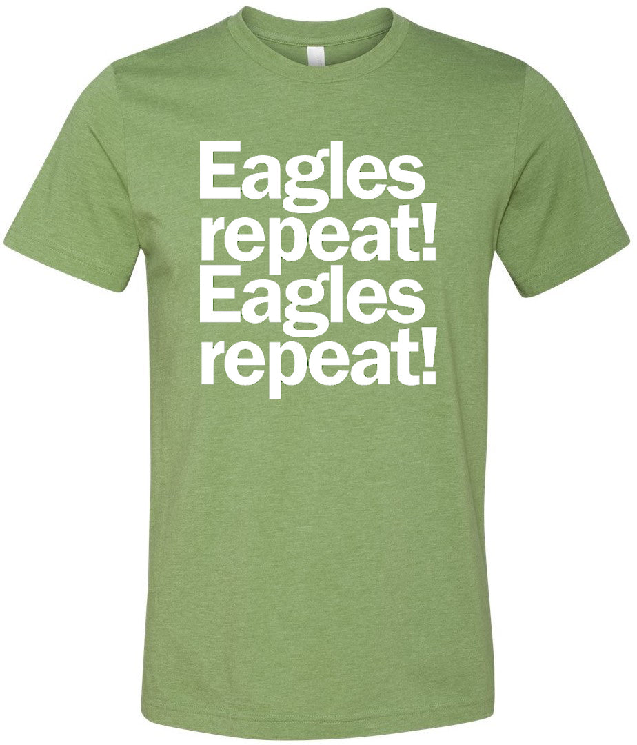 NEW!  Eagles Repeat Repeat 2025-26 Tee
