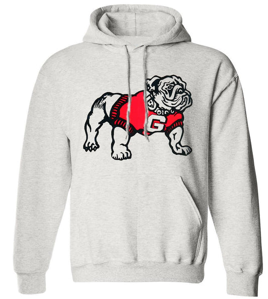 Vintage Georgia Bulldogs Booster Hoodie - noveltees.com