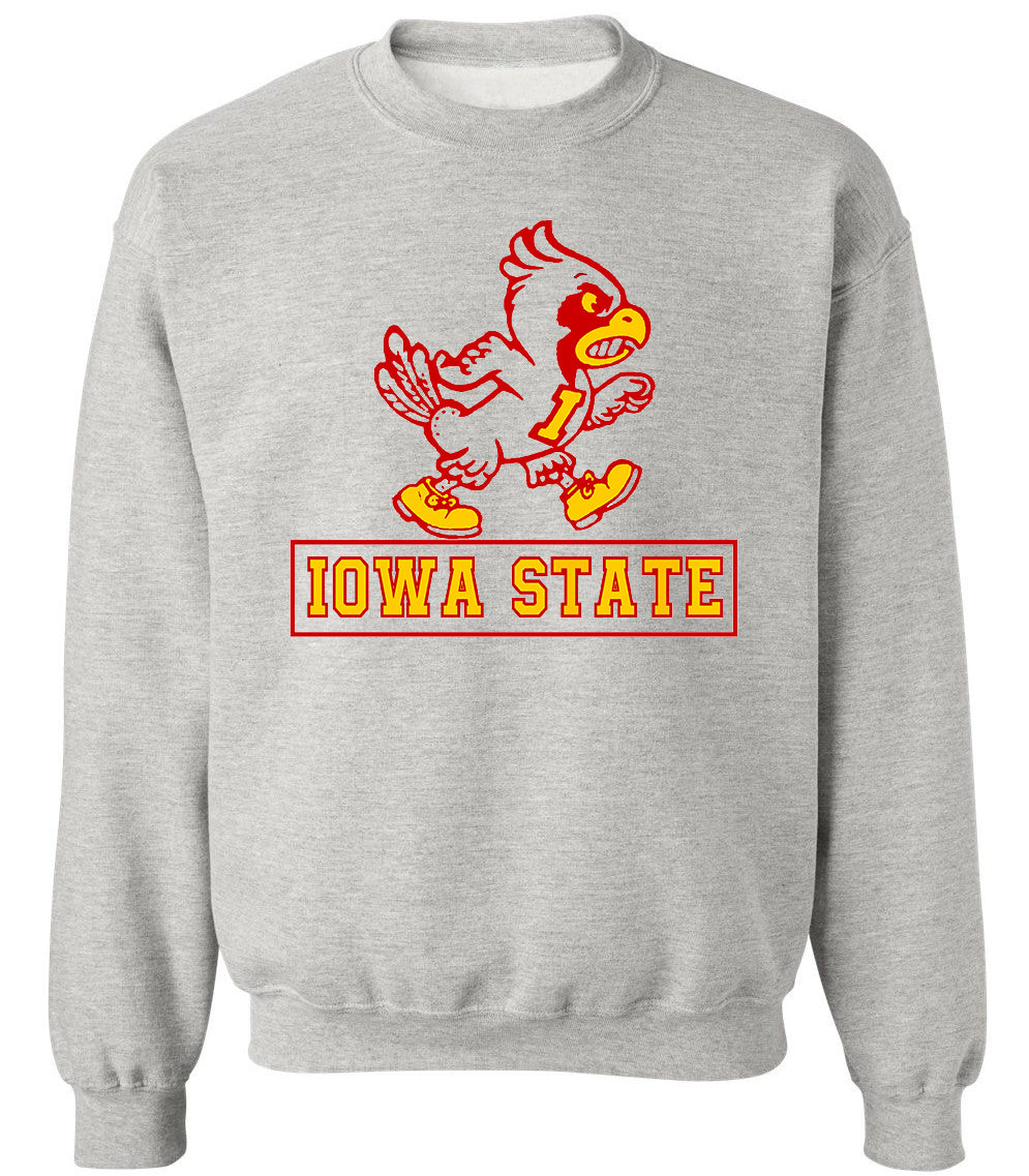 Vintage Iowa State Booster Club Sweatshirt - noveltees.com