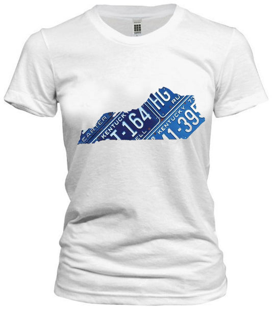 Kentucky License Plate Hometown Tee