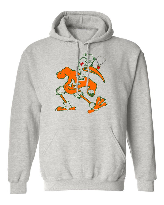 Vintage Miami Hurricanes Booster Club Hoodie - noveltees.com