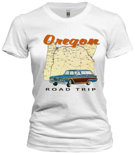Vintage Oregon Road Trip Graphic Tee