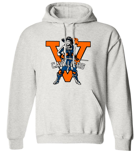 Vintage Virginia Cavs Booster Club Hoodie - noveltees.com