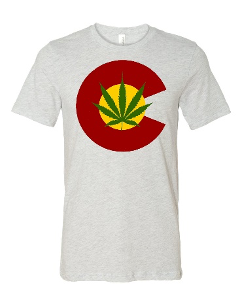 Colorado Weed Hometown Tee - noveltees.com