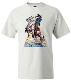 Vintage Ken Maynard Cowboy Tee - noveltees.com