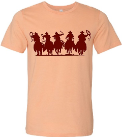 Vintage Magnificent 5 Cowboy Tee - noveltees.com