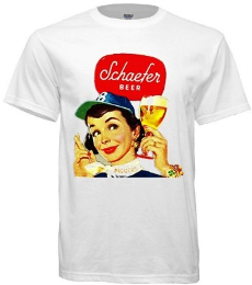 Vintage Schaefer Beer Tee - noveltees.com