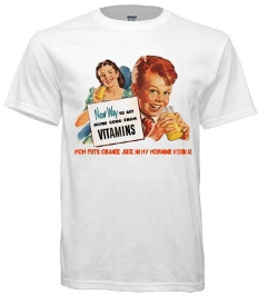 Retro Vodka Boy Tee - noveltees.com