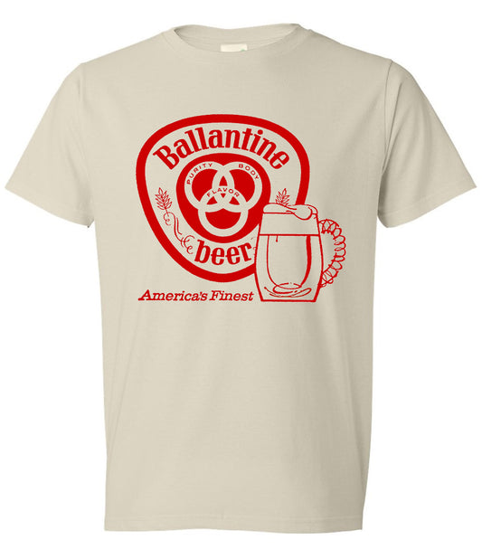 Vintage Ballantine Beer Tee - noveltees.com
