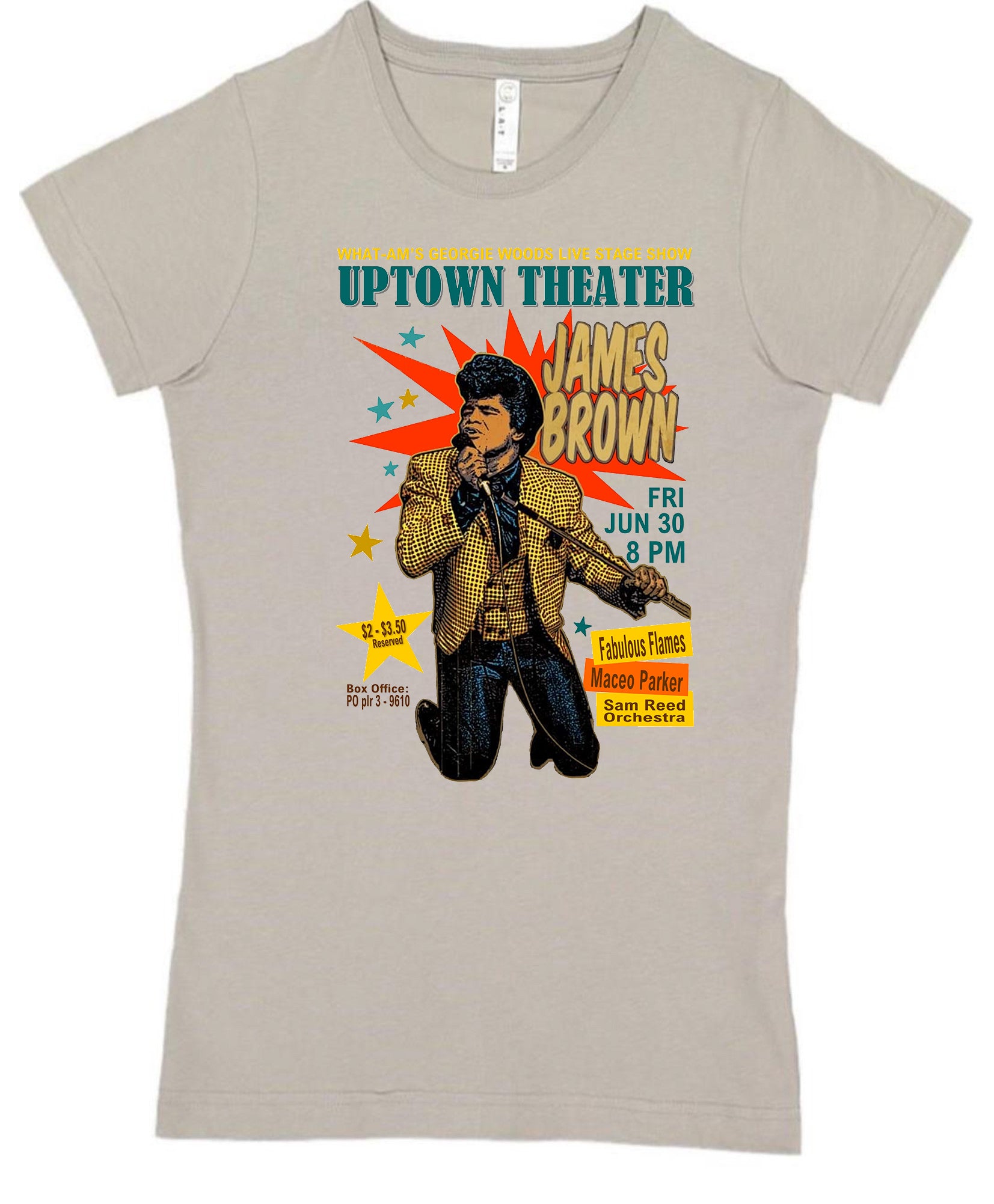 Vintage James Brown at The Uptown Tee - noveltees.com