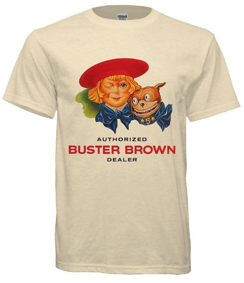 Vintage Buster Brown Tee - noveltees.com