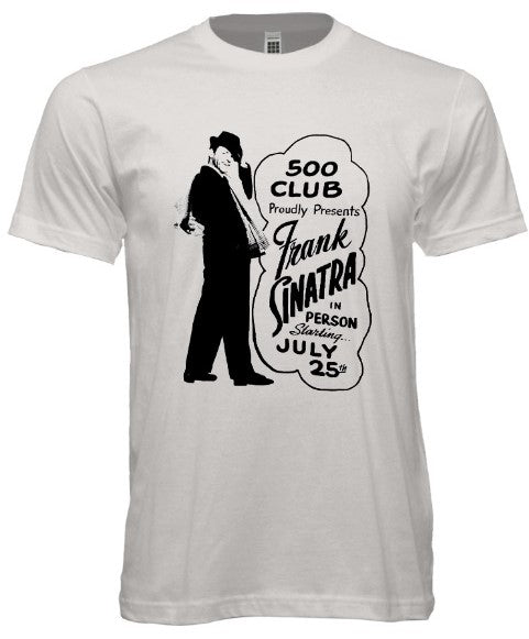 Vintage Frank Sinatra 500 Club Tee - noveltees.com