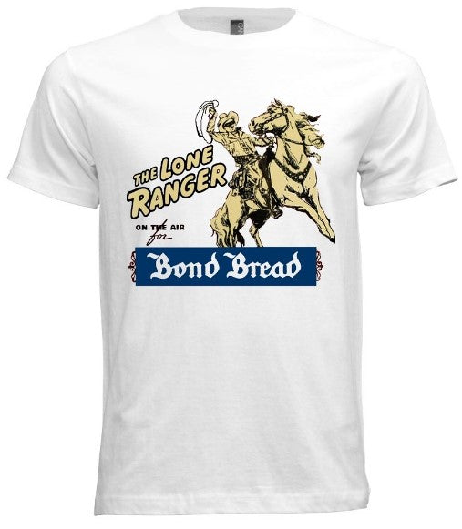 Retro Lone Ranger Bond Bread Tee - noveltees.com