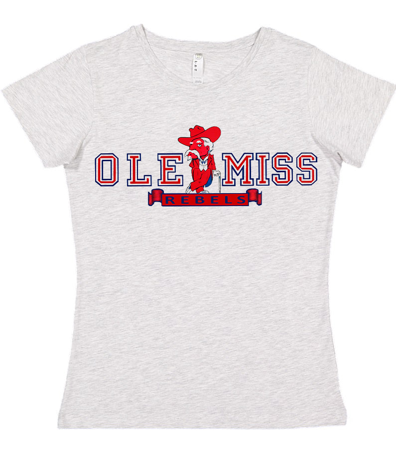 Vintage Ole Miss Booster Club Tee - noveltees.com
