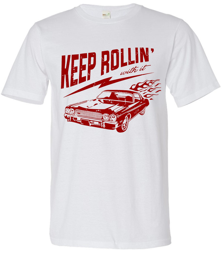 Retro Roll With It Tee - noveltees.com